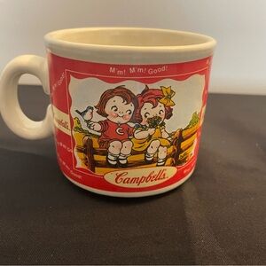Campbell's Red and White Vintage Mug‎